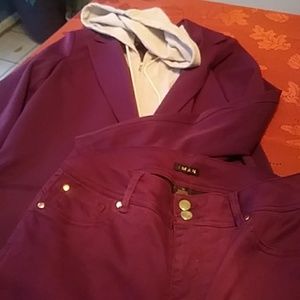 Ladies Blazer and Jeans